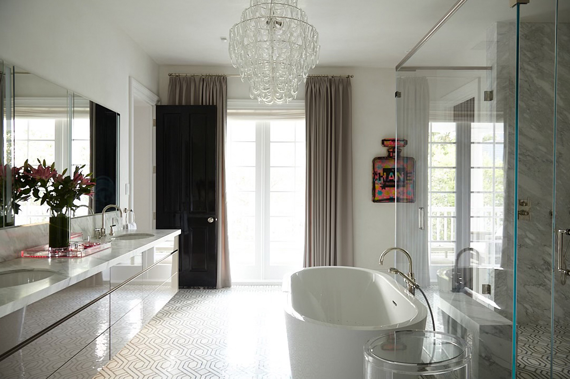 Chandos Reflection - Master Bathroom Chanel Art